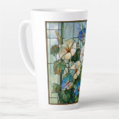 Prunkwinde und Mondblume Buntglas Milchtasse (Linke Ecke)