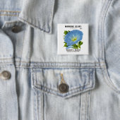Prunkwinde Vintage-Samenpackung Button (Beispiel)