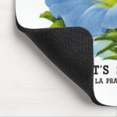 Prunkwinde Vintage-Samenpackung Mousepad (Ecke)