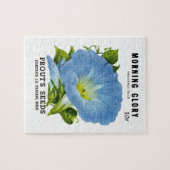 Prunkwinde Vintage-Samenpackung Puzzle (Horizontal)