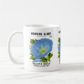 Prunkwinde Vintage-Samenpaket Kaffeetasse (Links)