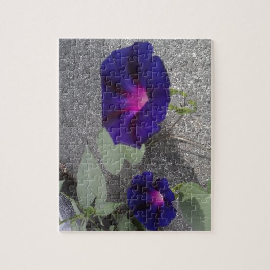 Prunkwinden-Blumen-Puzzle Puzzle (Vertikal)