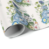 Prunkwinden-Geschenkpapier Geschenkpapier (Rolleneckpunkt)