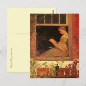 Prunkwinden - Postkarte (Vorne/Hinten)