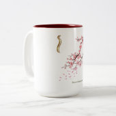 Prunus Serrulata Tasse (Vorderseite Links)