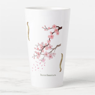 Prunus Serrulata Tasse Latte