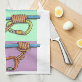 PRUSIK Thirdhand, Manchard, Klemheist, Bachmann Geschirrtuch (Viertel Falte)