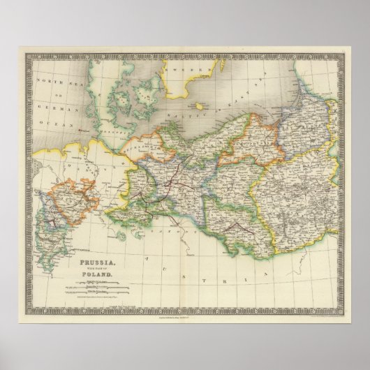 Prussia and Poland Poster (Vorne)