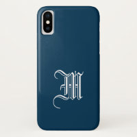 PRUSSIAN BLUE Solid Background iPhone X Fall