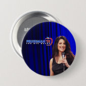 Prussman '21 NYC Bürgermeister Button (Vorne & Hinten)