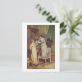 Pry Eyes, 1901 (w/c erhöht mit weiß) Postkarte (Stehend Vorderseite)