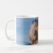 Pryor Mountain Wild Horse Coffee Tasse (Links)
