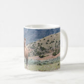 Pryor Mountain Wilde Pferde Tasse (VorderseiteRechts)