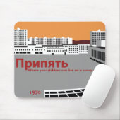 Prypyat Propagandaart Mousepad (Mit Mouse)