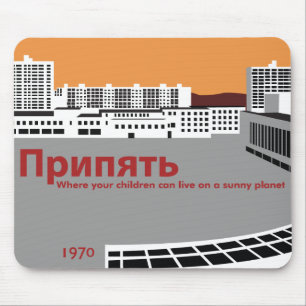 Prypyat Propagandaart Mousepad