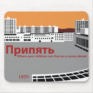 Prypyat Propagandaart Mousepad