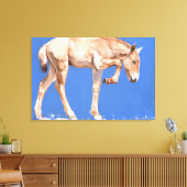 Przewalski Foal 2012 Leinwanddruck (Insitu (Wohnzimmer))