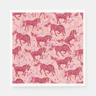 Przewalski Pferde Napkins Serviette