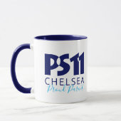 PS11-Logo vollständig anpassbare Farben Tasse (Links)