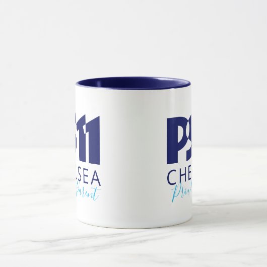 PS11-Logo vollständig anpassbare Farben Tasse (Zentrum)