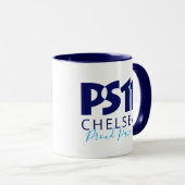 PS11-Logo vollständig anpassbare Farben Tasse (VorderseiteRechts)