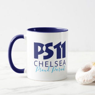 PS11-Logo vollständig anpassbare Farben Tasse