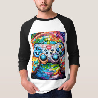 ps5 xbox Gaming-Konsolen-Controller - Neon erhalte T-Shirt