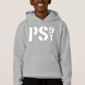 PS91: Wer wohnt (auf der Rückseite) Hoodie (Vorderseite)