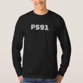 PS91: Wer wohnt (auf der Rückseite) T-Shirt (Vorderseite)