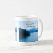 Ps 107:29 Er beruhigt den Sturm Kaffeetasse (VorderseiteRechts)