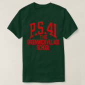 PS 41 Greenwich Village School T-Shirt (Design vorne)