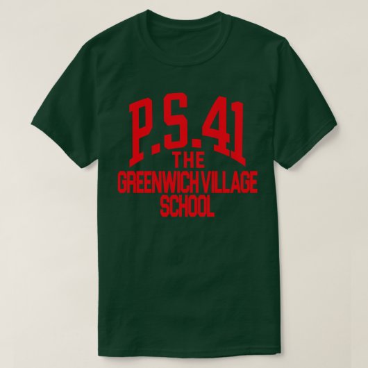 PS 41 Greenwich Village School T-Shirt (Design vorne)