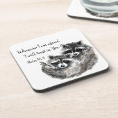 PS 56:3 Wenn ich befürchte, dass ich auf Ihr Zitat Getränkeuntersetzer (Linke Seite)