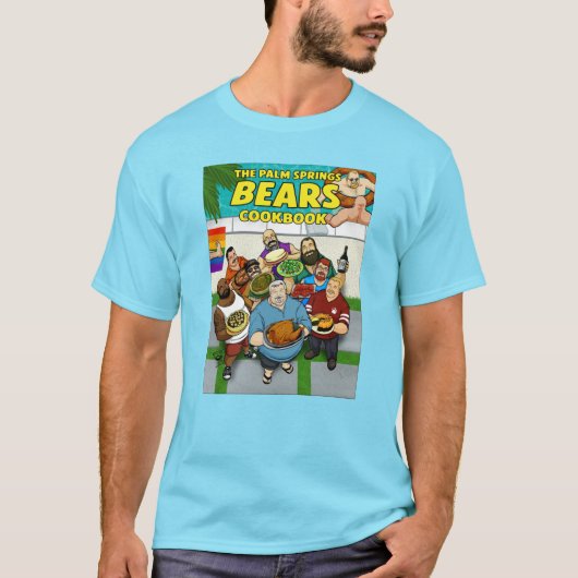 PS Cookbook Bears T - Shirt (Vorderseite)
