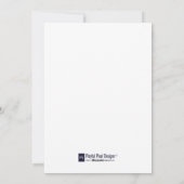 PS. Ich Liebe Sie | Valentinstag Feiertagskarte (Rückseite)