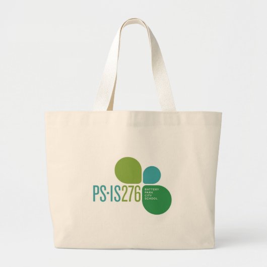 PS/IS 276 Taschen-Tasche Jumbo Stoffbeutel (Vorne)
