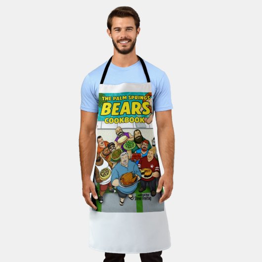 PS-Kochbuch-Bears-Schürze Schürze (Getragen)