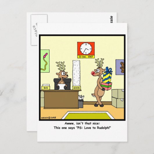 PS: Liebe zu Postkarte (Vorne/Hinten)