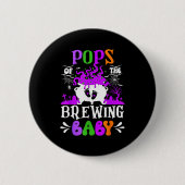 Ps Of The Brewing Baby Dad To Be Halloween  Button (Vorderseite)