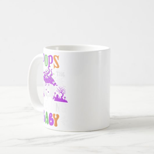 Ps Of The Brewing Baby Dad To Be Halloween Kaffeetasse (Vorderseite Links)