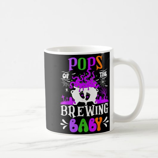 Ps Of The Brewing Baby Dad To Be Halloween Kaffeetasse (Rechts)