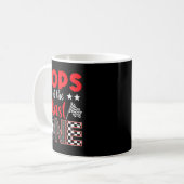 Ps Of The Fast One Birthday 1st Race Car Family  Kaffeetasse (Vorderseite Links)