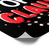 Ps Santa Claus Christmas Matching Costume Poster (Ecke)