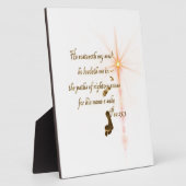 Psa 23.3 Der Herr ist mein Schäfer Fotoplatte (Seite)