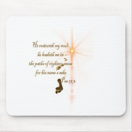 Psa 23.3 Der Herr ist mein Schäfer Mousepad