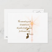 Psa 23.3 Der Herr ist mein Schäfer Postkarte (Vorne/Hinten)