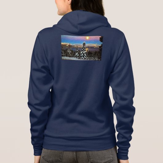 PSA 55:7-8 HOODIE (Rückseite)