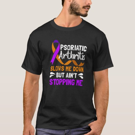 Psa Psoriasis Arthritis Langsames Erwachen T-Shirt (Vorderseite)