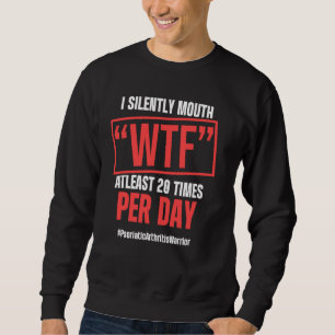 Psa Psoriasis Arthritis Mundschutz Bewusstsein Sweatshirt