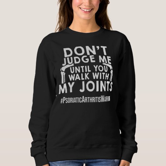 Psa Psoriasis Arthritis Richter Krieger Bewusstsei Sweatshirt (Vorderseite)